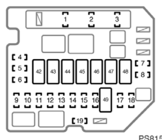 toyota yaris 2006 cigarette lighter fuse 2006 Toyota Yaris fuse box diagram