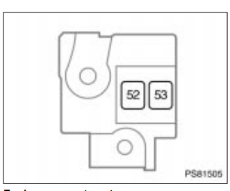 2007 Toyota Yaris fuse box diagram - StartMyCar