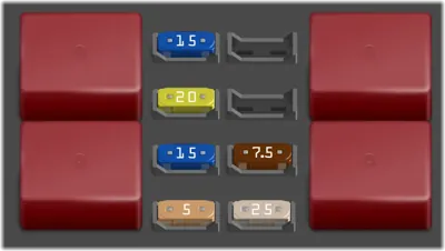 Diagrama de fusibles de Fiat Ducato 2022 Facelift Módulo cableado