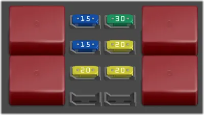 Diagrama de fusibles de Fiat Ducato 2024 Módulo cableado opcional