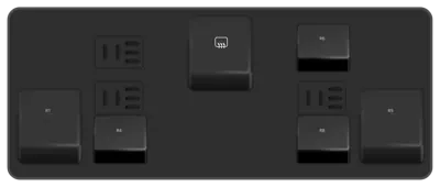 Diagrama de fusibles de Volkswagen Golf 2011 Relé: debajo del panel de instrumentos izquierdo